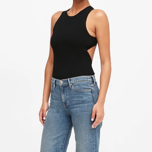 BANANA REPUBLIC Racerback Thong Bodysuit - Picture 9 of 11
